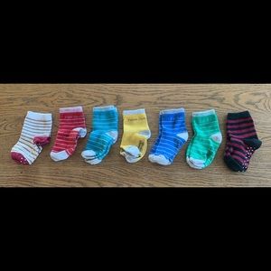 Toddler Socks - lot of 7